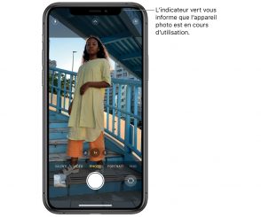 iPhone : que signifie le point vert ou orange en haut de votre écran