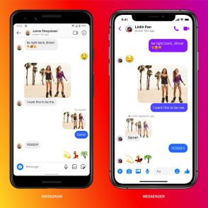 Instagram Direct et Messenger fusionnent et annoncent 10 nouvelles fonctionnalités