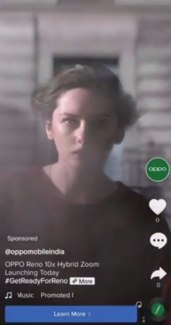 Tiktok Ads top view