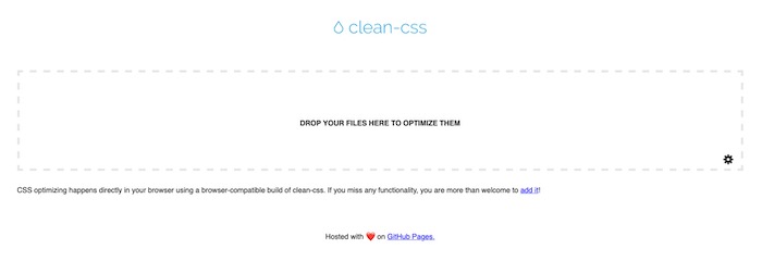 Clean CSS outils de compression de code CSS