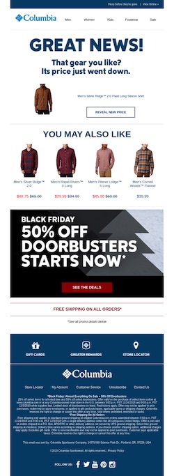 black friday email