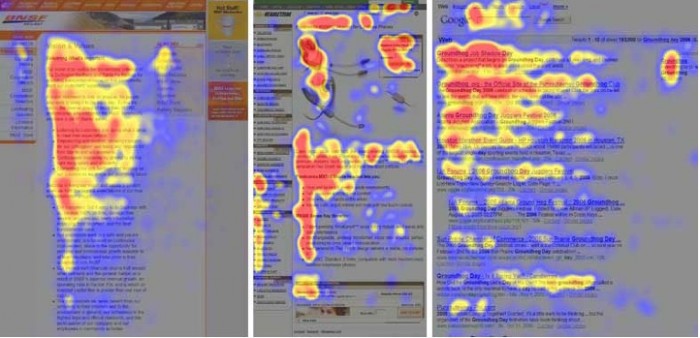 Rédaction web - Eyetracking Jakob Nielsen